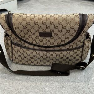 Brown Monogram Messenger Bag